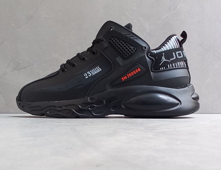 کتونی جردن 23 رترو مشکی تمام jordan 23 retro