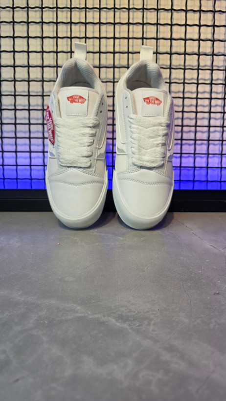 کفش کتونی ونس سفید لژدار (Vans Platform)