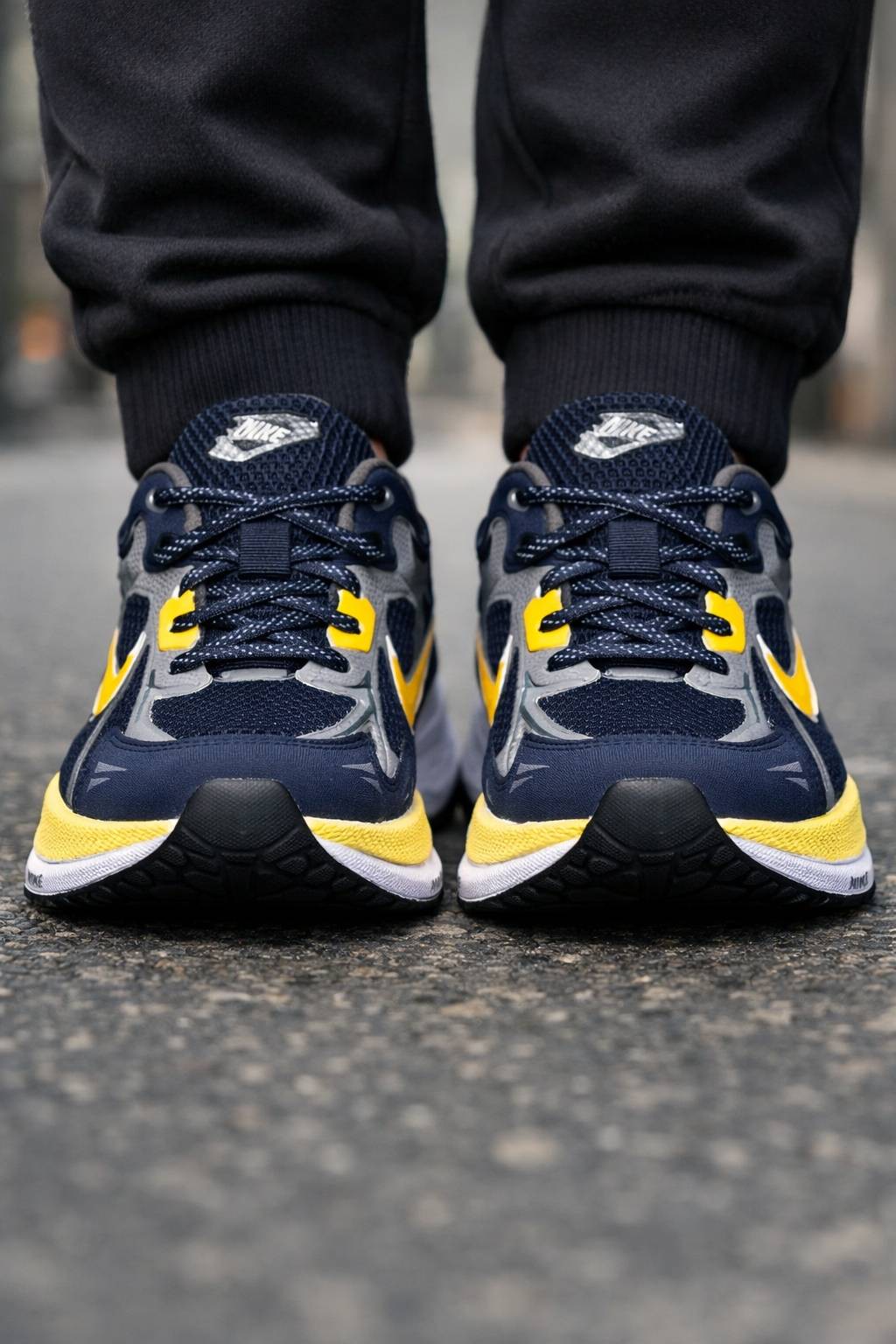 کتونی نایک Nike سرمه ای رانینگ RUNNING