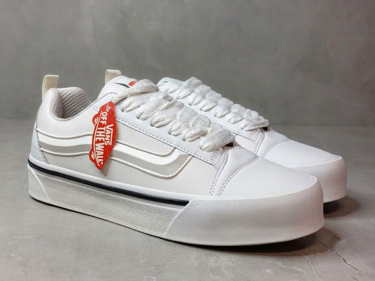 کفش کتونی ونس سفید لژدار (Vans Platform)
