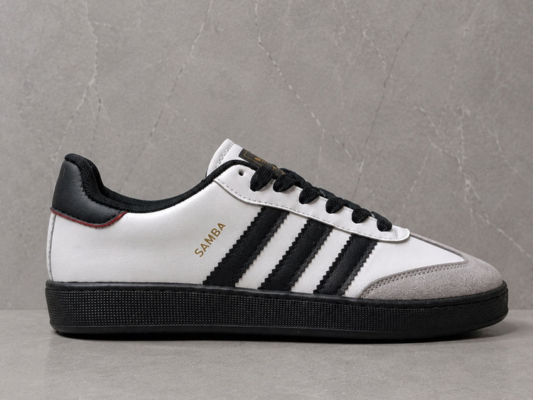 کفش کتونی آدیداس سامبا سفید مشکی (Adidas Samba)