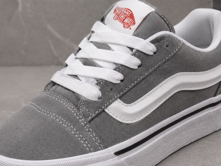 کفش ونس اولد اسکول لژدار طوسی (Vans Old Skool)