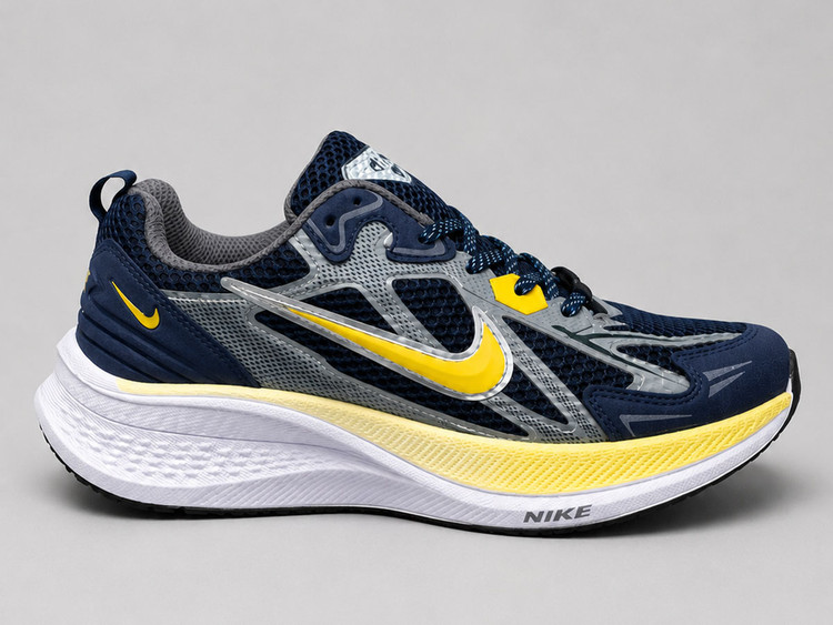 کفش کتونی رانینگ نایک سرمه ای (Nike Running) | فوقسبک و تنفسپذیر