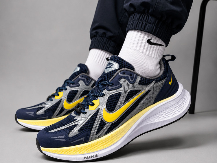 کفش کتونی رانینگ نایک سرمه ای (Nike Running) | فوقسبک و تنفسپذیر