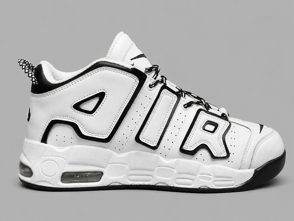 کفش کتونی نایک ایر آپتمپو سفید (Nike Air Uptempo)