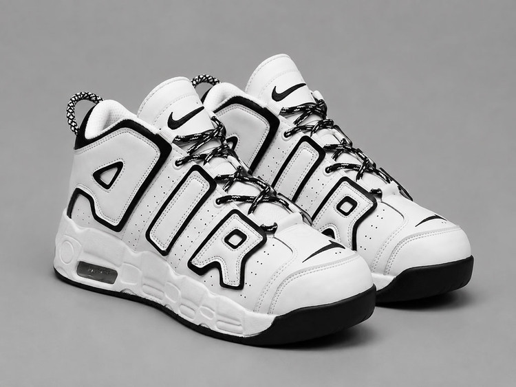 کفش کتونی نایک ایر آپتمپو سفید (Nike Air Uptempo)