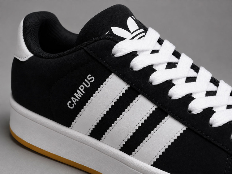 کفش کتونی آدیداس کامپوس مشکی سفید (Adidas Campus)