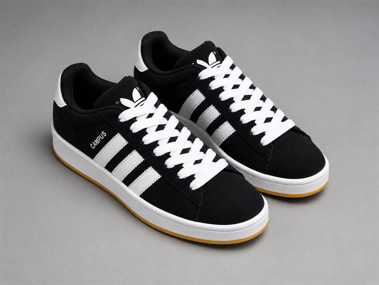 کفش کتونی آدیداس کامپوس مشکی سفید (Adidas Campus)