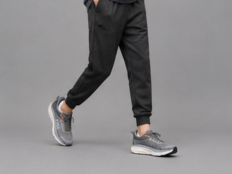 کفش رانینگ هوکا کلیفتون ۸ طوسی نارنجی (Hoka Clifton 8)