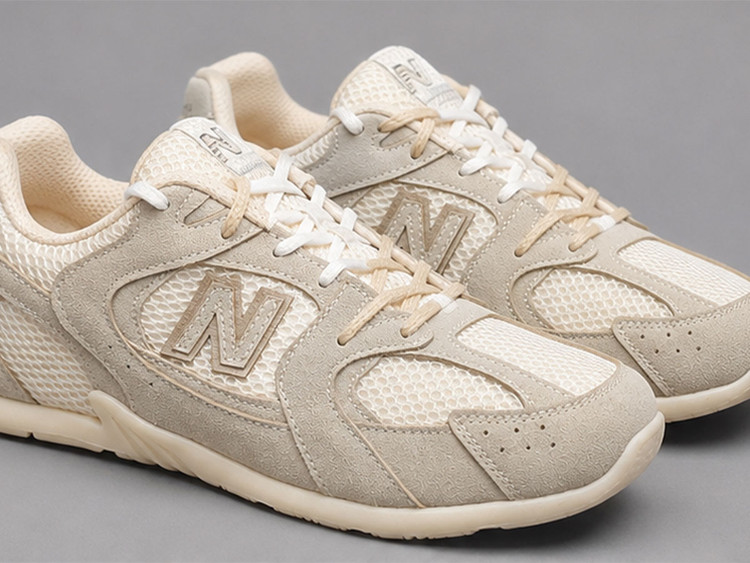 کفش کتونی نیوبالانس میو میو کرم (New Balance x Miu Miu)