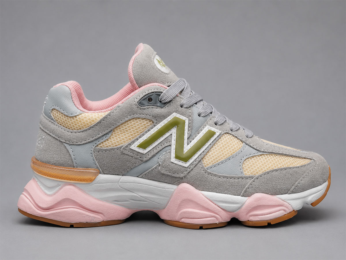کفش کتونی نیوبالانس ۹۰۶۰ طوسی صورتی (New Balance 9060)