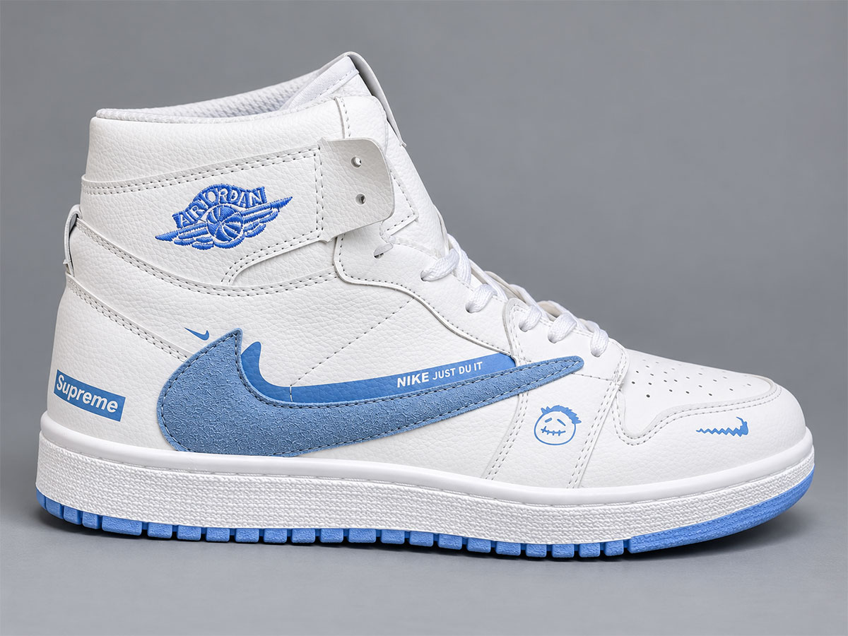 کفش جردن وان ساقدار سفید(تراویس اسکات)/Jordan 1 High