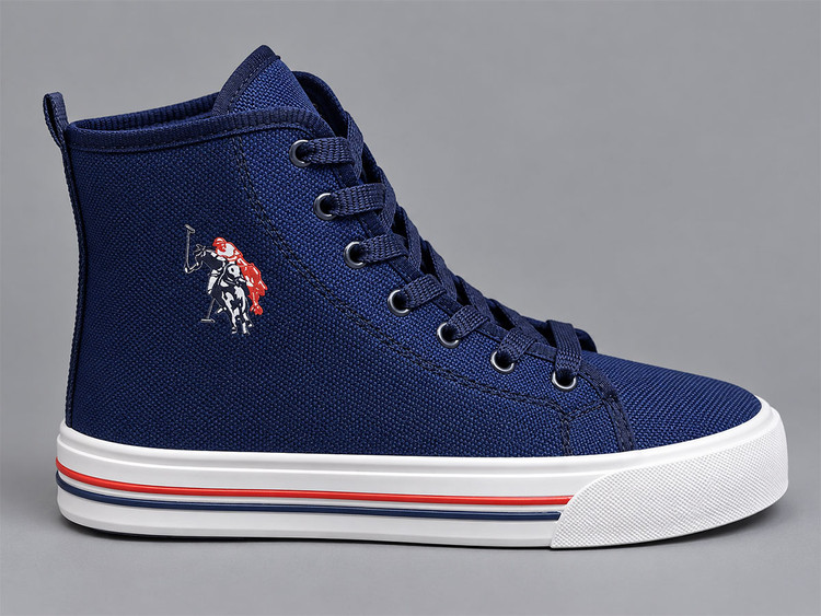 ونس ساقدار پولو سرمه ای/Polo Navy High-Top