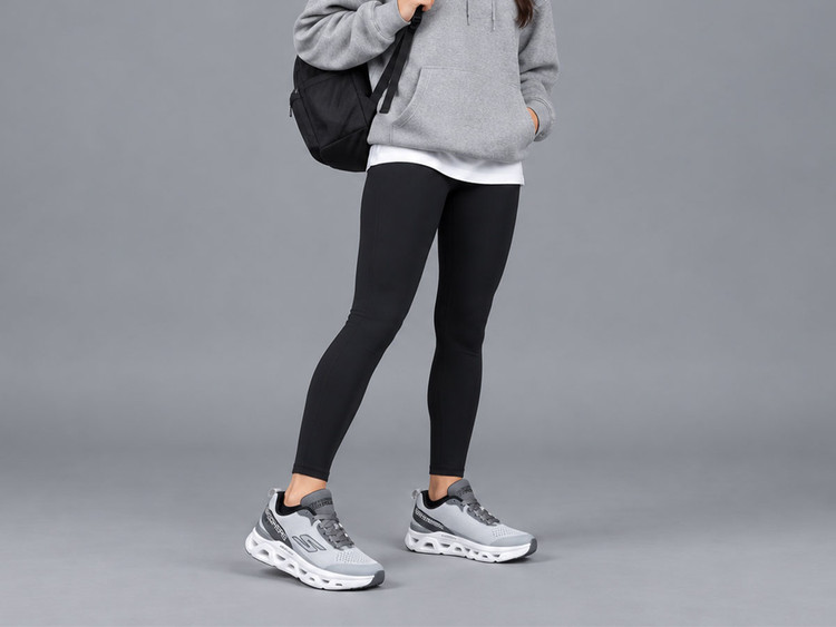 کفش اسکیچرز طوسی/Skechers Gray