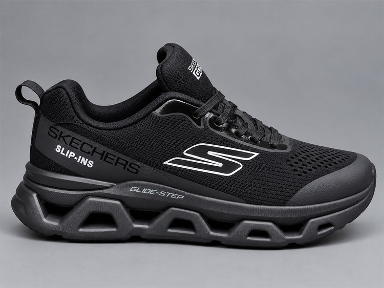 کفش اسکچرز (مشکی) | کفش رانینگ و باشگاه (Skechers Sneakers)