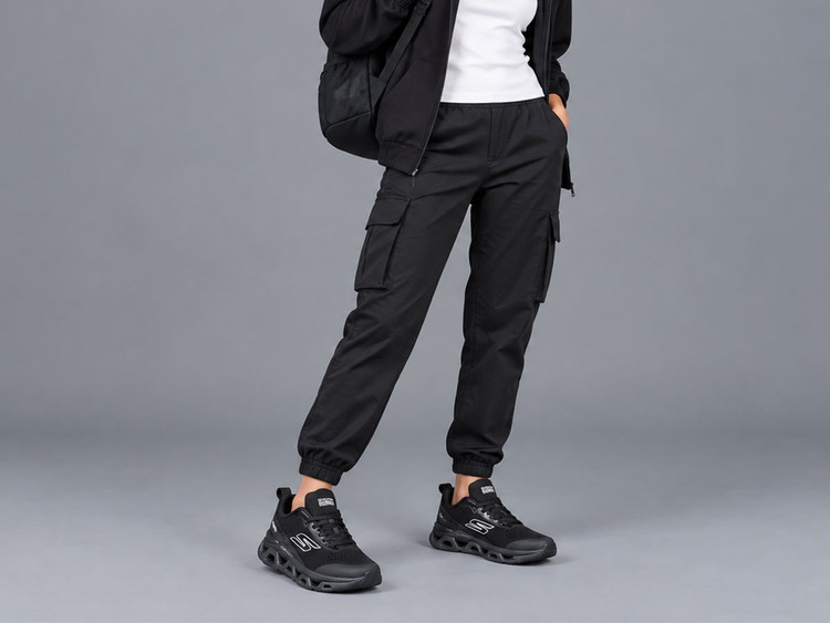کفش اسکچرز (مشکی) | کفش رانینگ و باشگاه (Skechers Sneakers)